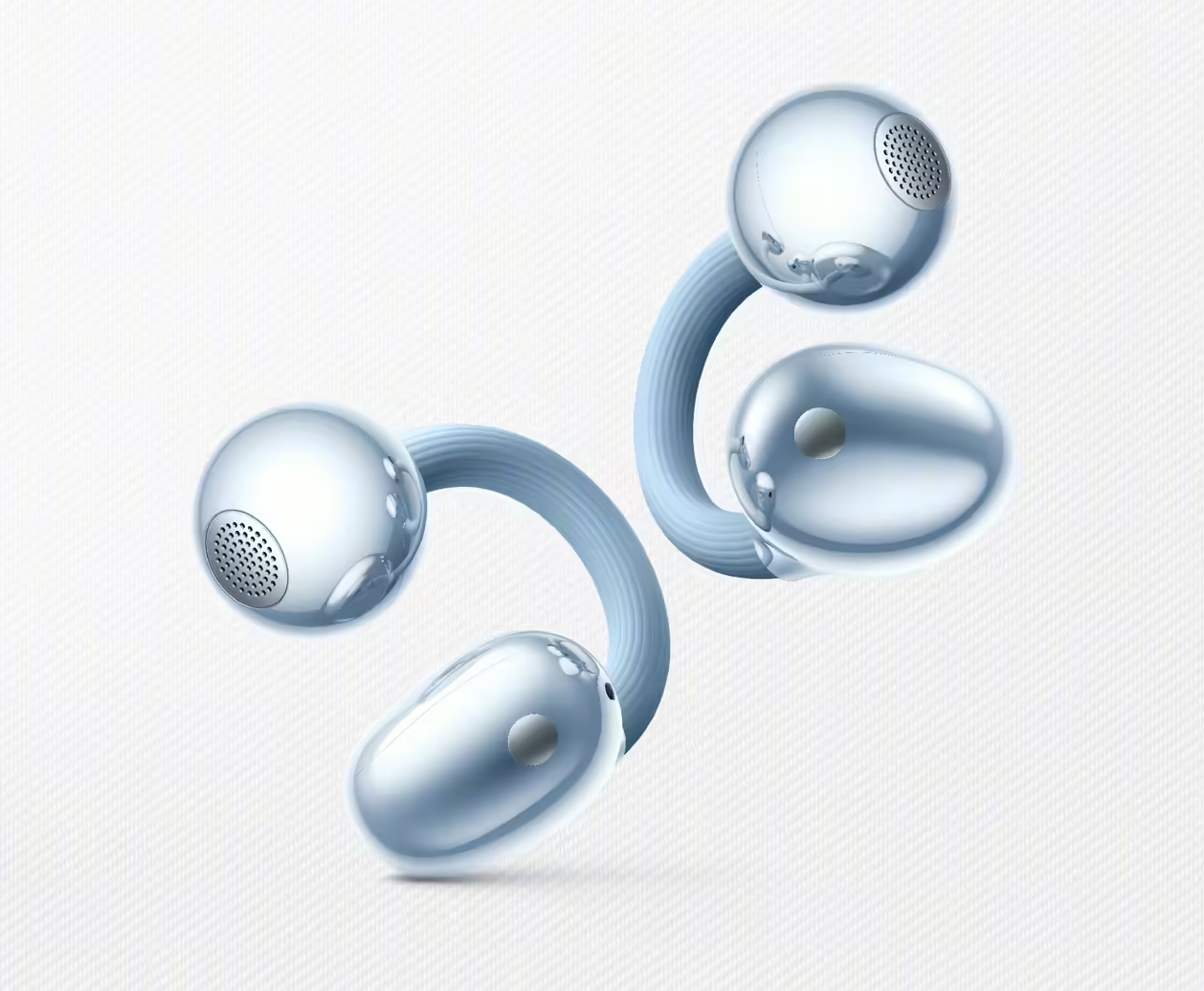 华为FreeClip 2耳夹耳机推出两款新配色 星闪加持质感升级